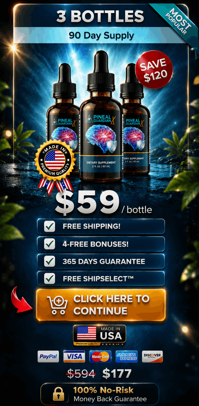 Pineal Guardian offer